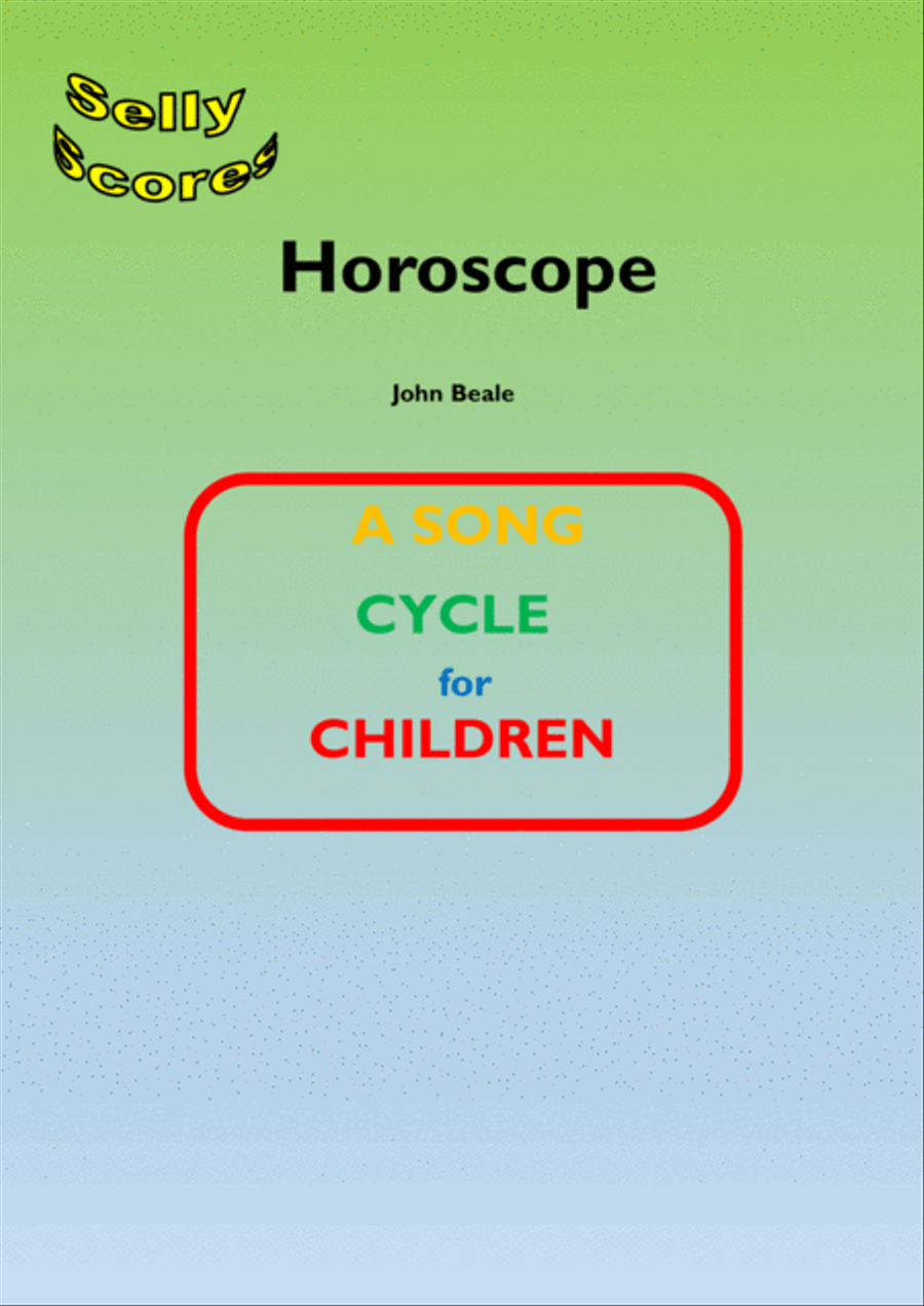 Horoscope. A song cycle for unison children's choir Unison Choir scores gallery preview page 1