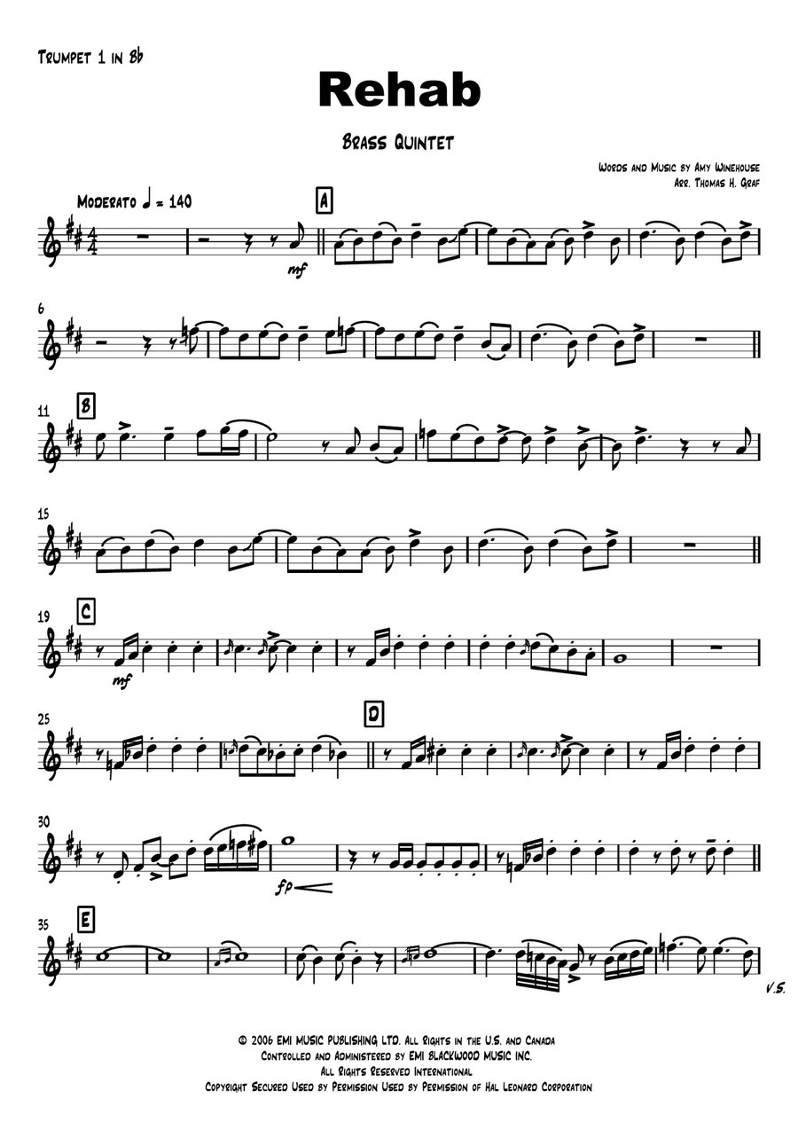 Rehab Brass Ensemble scores gallery preview page 5