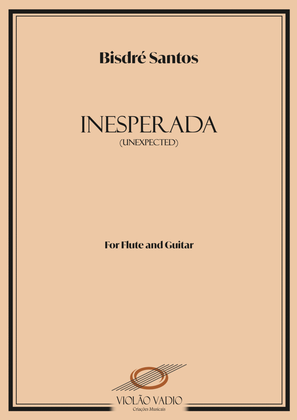 Book cover for Inesperada (Unexpected) - For Guitar and Flute