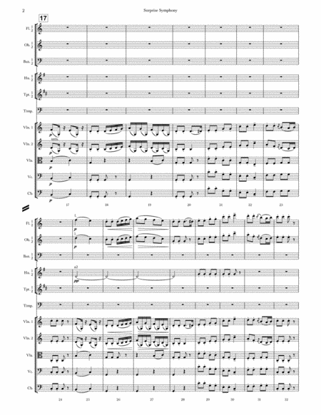 Surprise Symphony (Score & Parts) image number null
