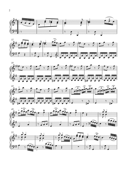 Haydn-Piano Sonata in G major, Hob.XVI.G1(Piano solo) image number null
