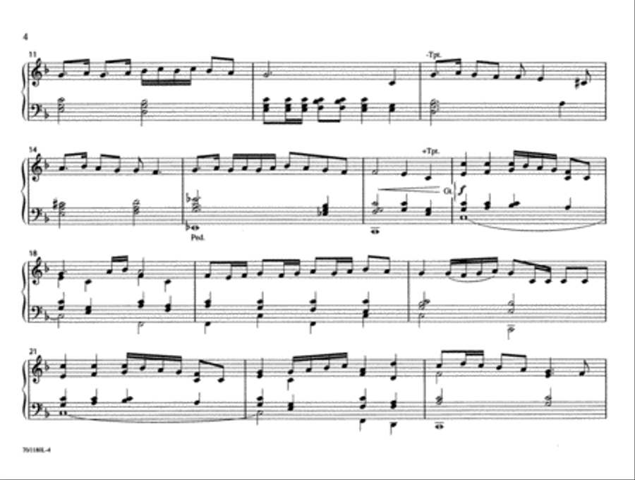 Pull Out All the Stops! for Easter Organ scores gallery preview page 6