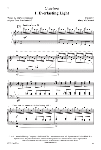 Everlasting Light - SATB with Performance CD image number null
