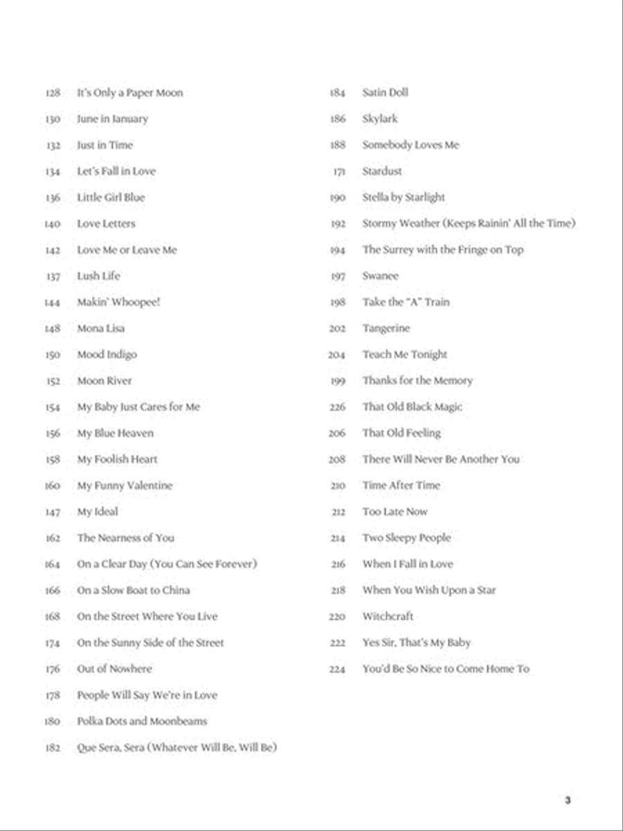 The Great American Songbook: The Composers Ukulele scores gallery preview page 3