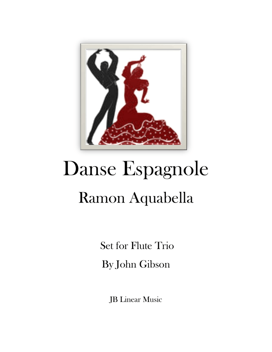 Danse Espagnole for Flute Trio Flute Trio scores gallery preview page 1