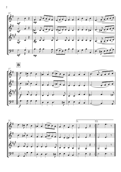 Shche ne vmerla Ukrayina (Ukrainian National Anthem) - WOODWIND QUARTET - Score & Parts inc.