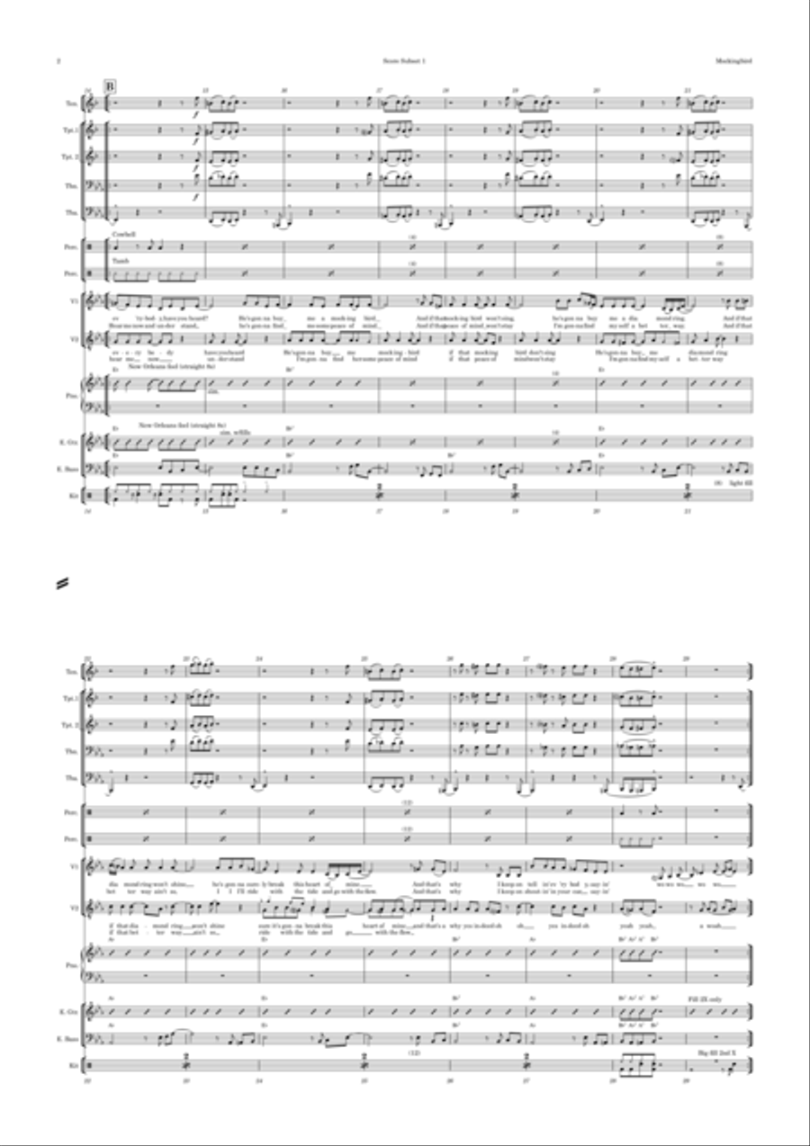 Mockingbird School and Community scores gallery preview page 2