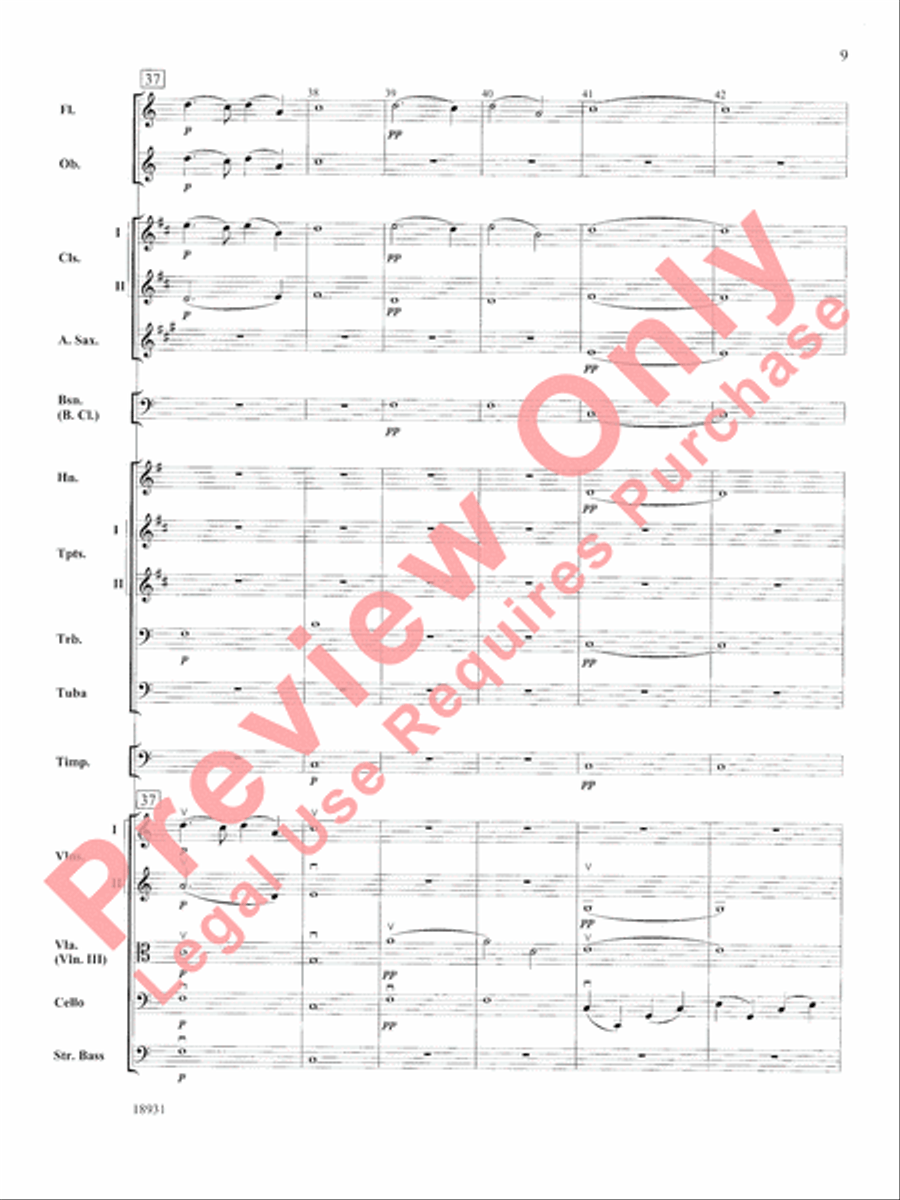 Largo Full Orchestra scores gallery preview page 10