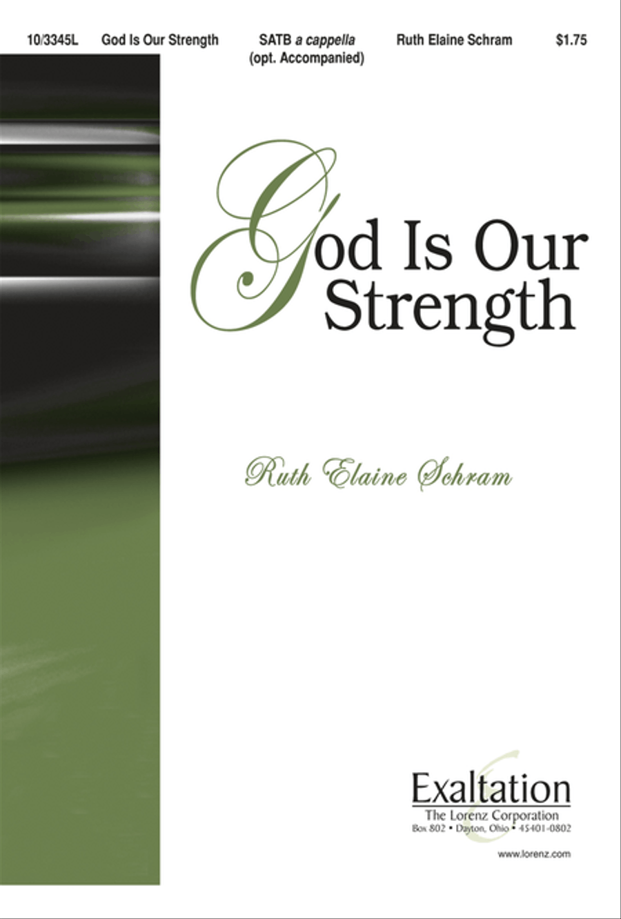 God Is Our Strength God Is Our Strength 4-Part scores gallery preview page 1