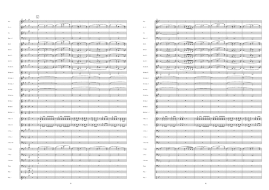 Viva Verdi Fanfare Band scores gallery preview page 9