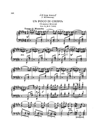 Book cover for Tchaikovsky: Eighteen Piano Pieces, Op. 72; Aveu Passionne; Valse, Op. 40, No. 9, 1st Version