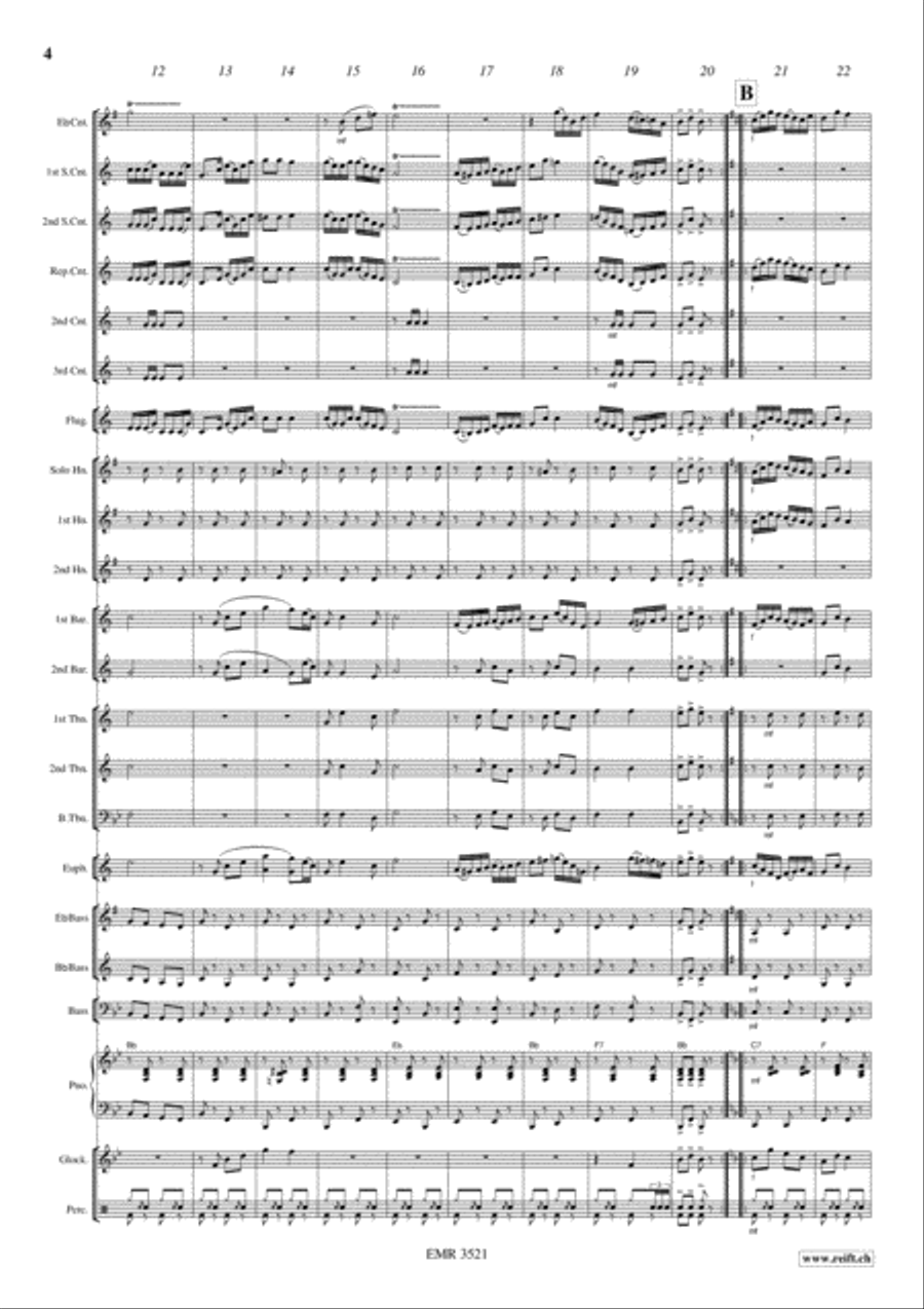 Zuger Schottisch Zuger Schottisch Brass Band scores gallery preview page 5