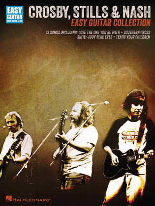 Book cover for Crosby, Stills & Nash – Easy Guitar Collection