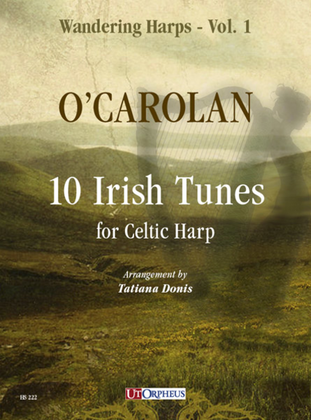 Book cover for 10 Irish Tunes for Celtic Harp