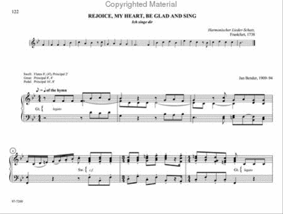 Song of the Gospel, Vol. 2 Organ scores gallery preview page 15
