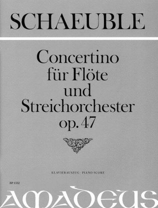 Book cover for Concertino op. 47