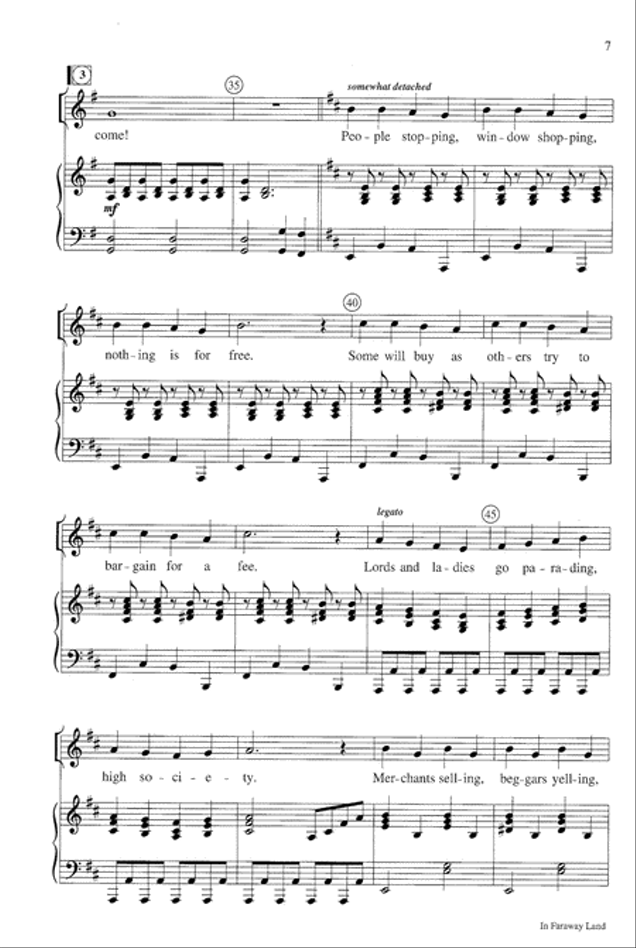 Chimes in the Night Chimes in the Night Unison Choir scores gallery preview page 9