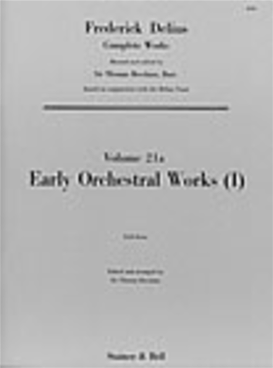 Early Orchestral Works: I Orchestra scores gallery preview page 1