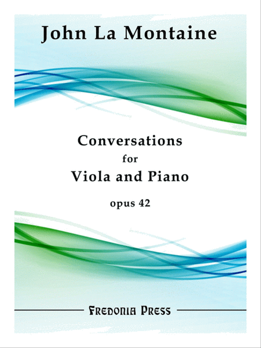 Conversations for Viola and Piano Piano Accompaniment scores gallery preview page 1