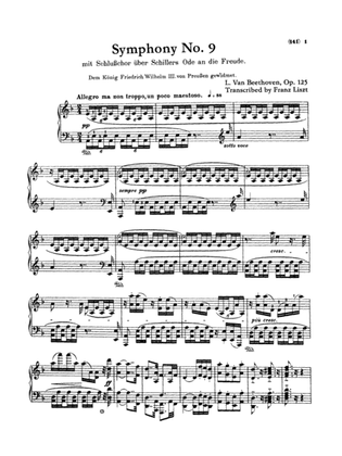 Beethoven: Symphonies (Nos. 6-9) (Arr. Franz Liszt)