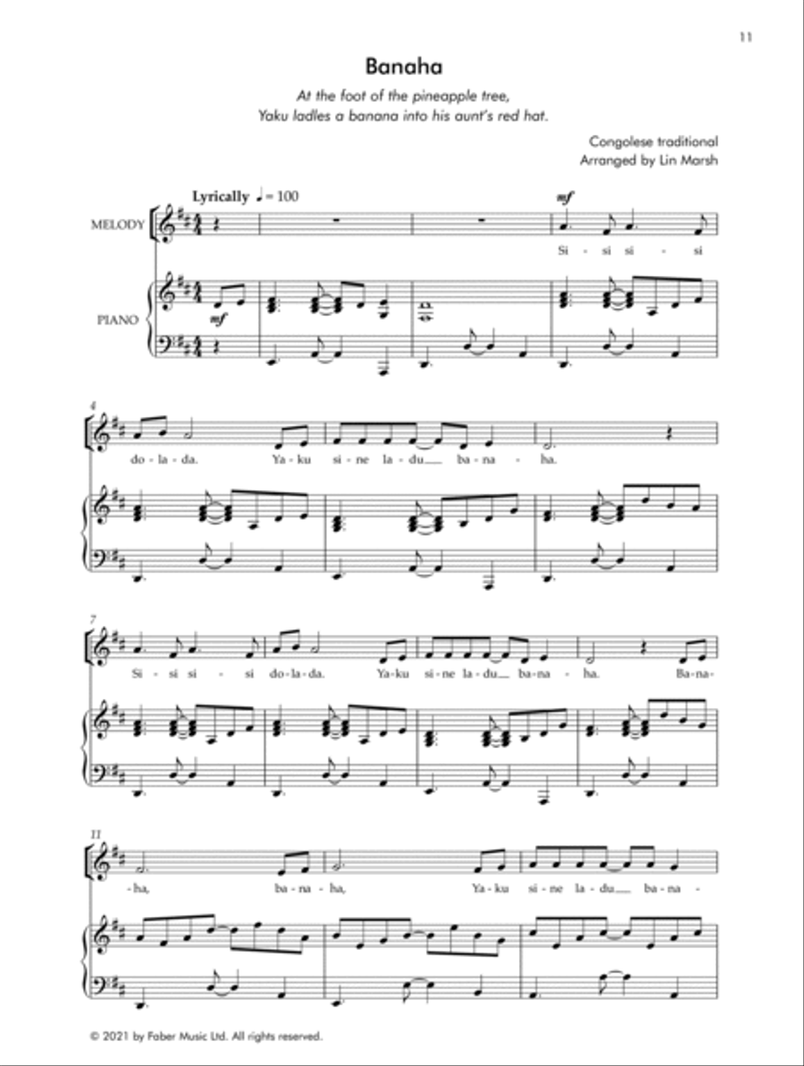 Songscape World Piano, Vocal, Guitar scores gallery preview page 3