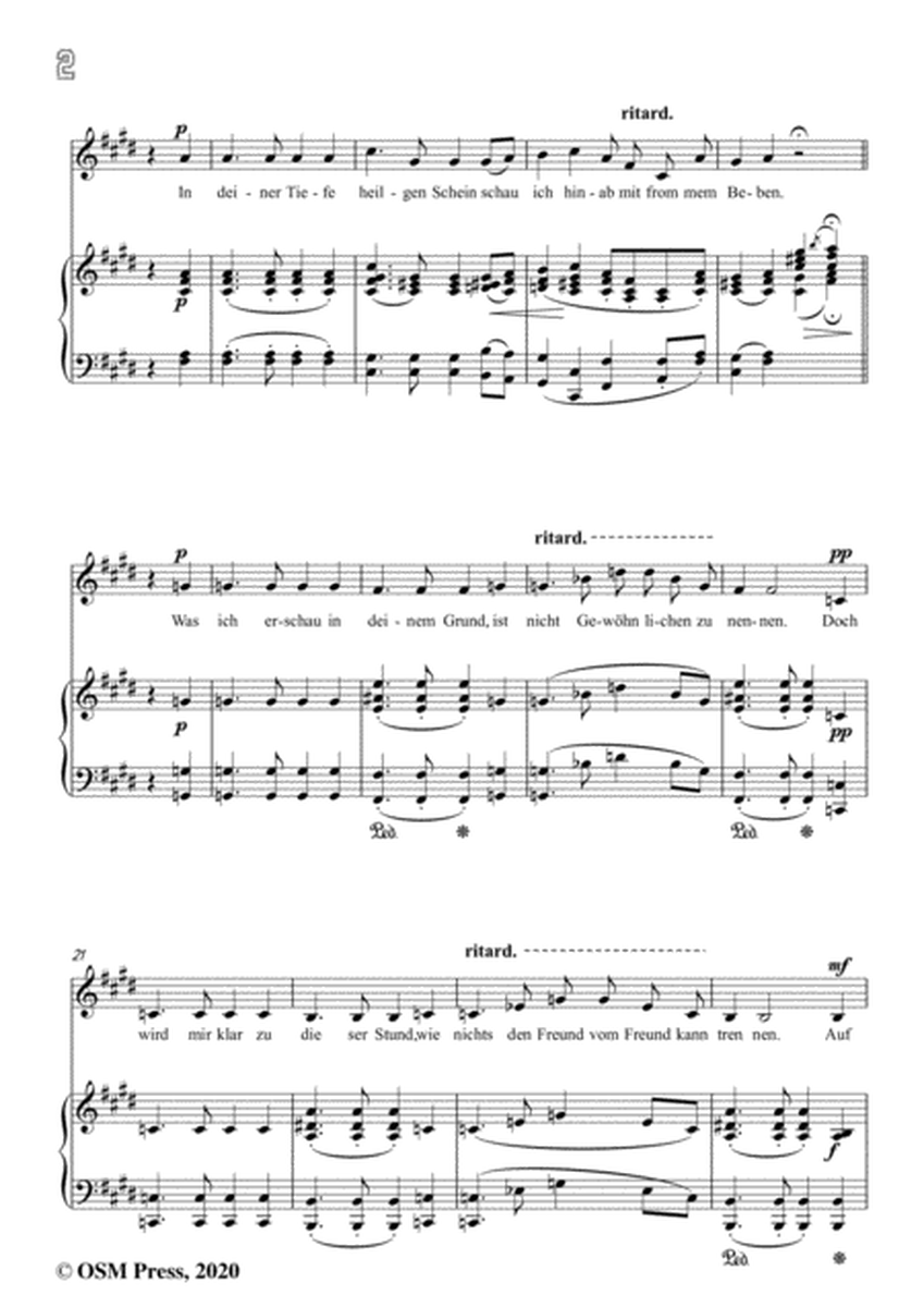 Schumann-Auf das Trinkglas eines...,Op.35 No.6 in E Major,for V&Pno image number null