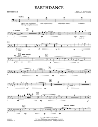 Earthdance - Trombone 1
