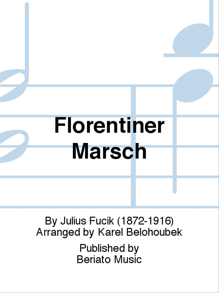 Florentiner Marsch Concert Band scores gallery preview page 1