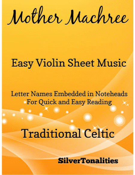 Mother Machree Easy Violin Sheet Music
