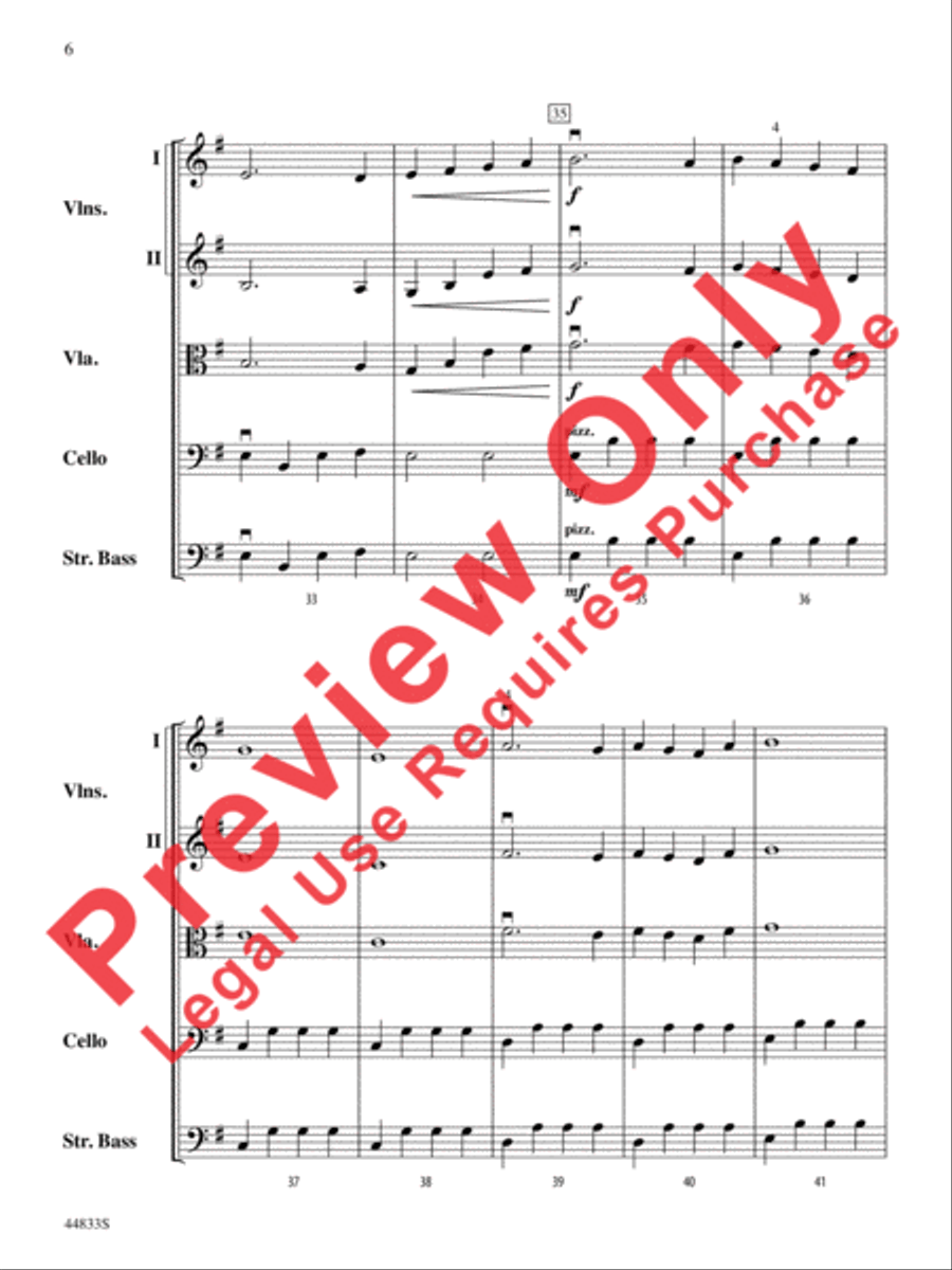 Our Heroes Our Heroes String Orchestra scores gallery preview page 15