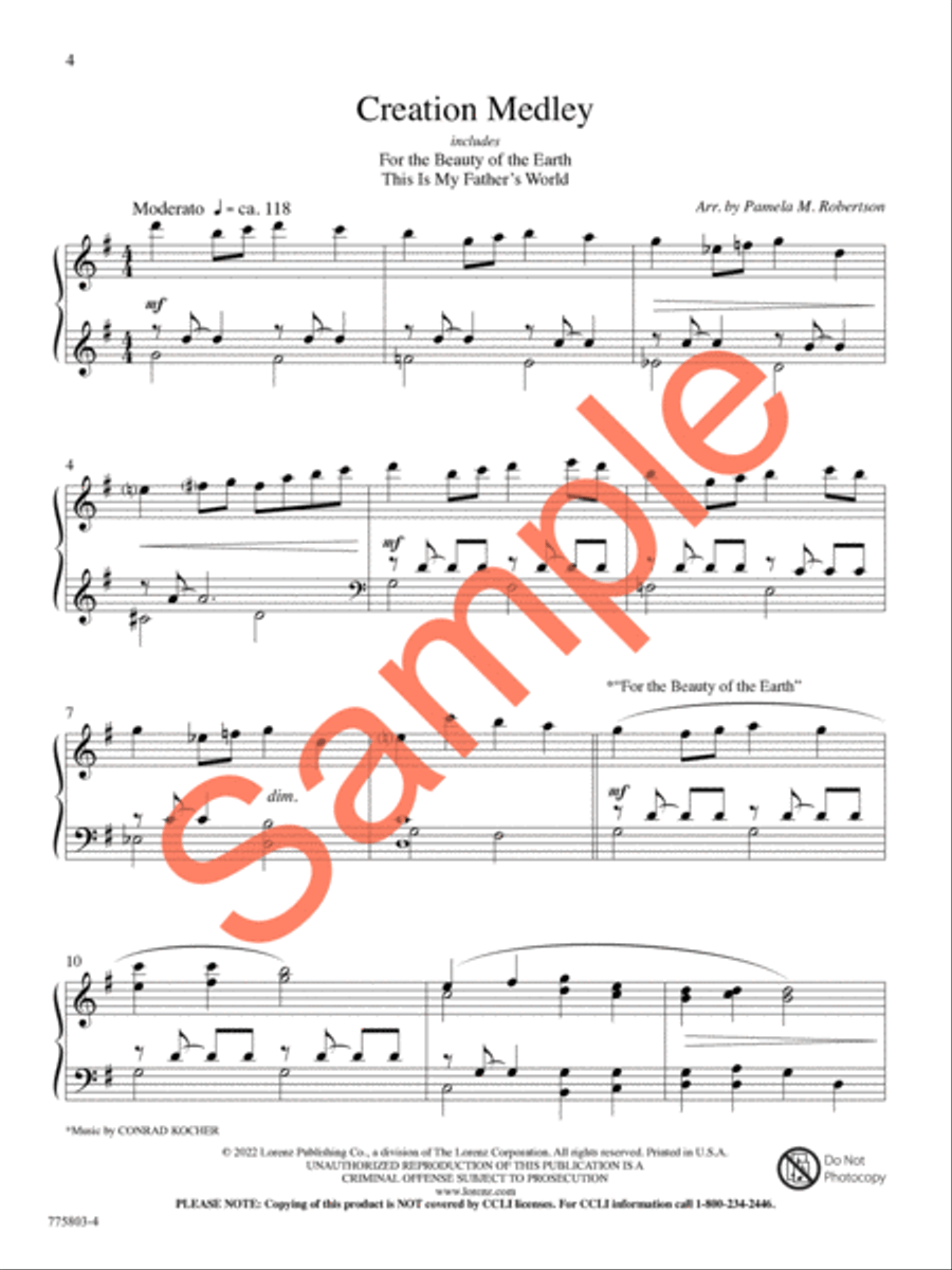 My Joy and My Rest Piano Solo scores gallery preview page 5