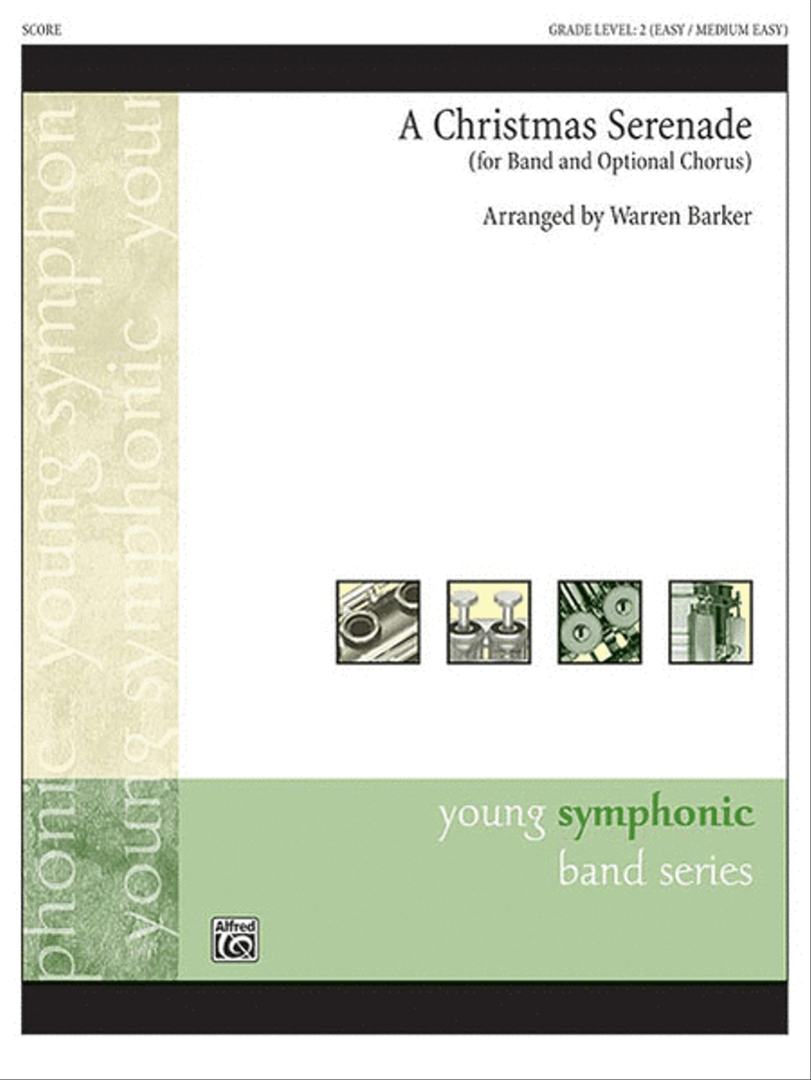 A Christmas Serenade (with optional chorus) Concert Band scores gallery preview page 1