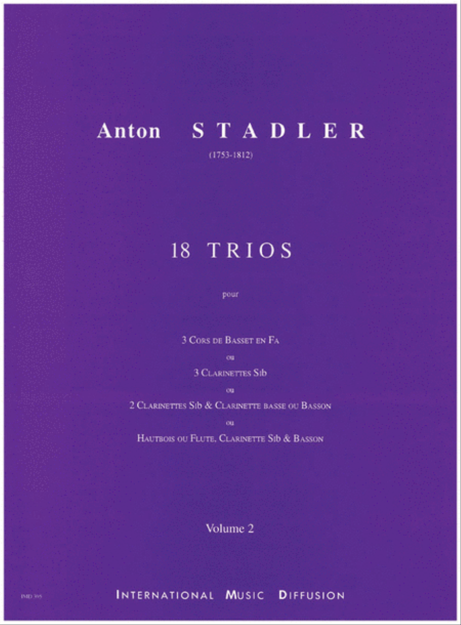 18 Trios - Volume 2 School and Community scores gallery preview page 1