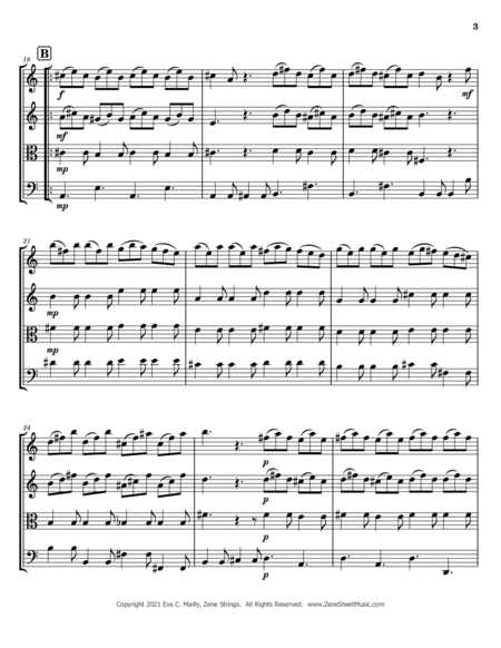 Concerto in D, RV 93 - 3rd Movement - Allegro - Vivaldi (String Quartet) image number null