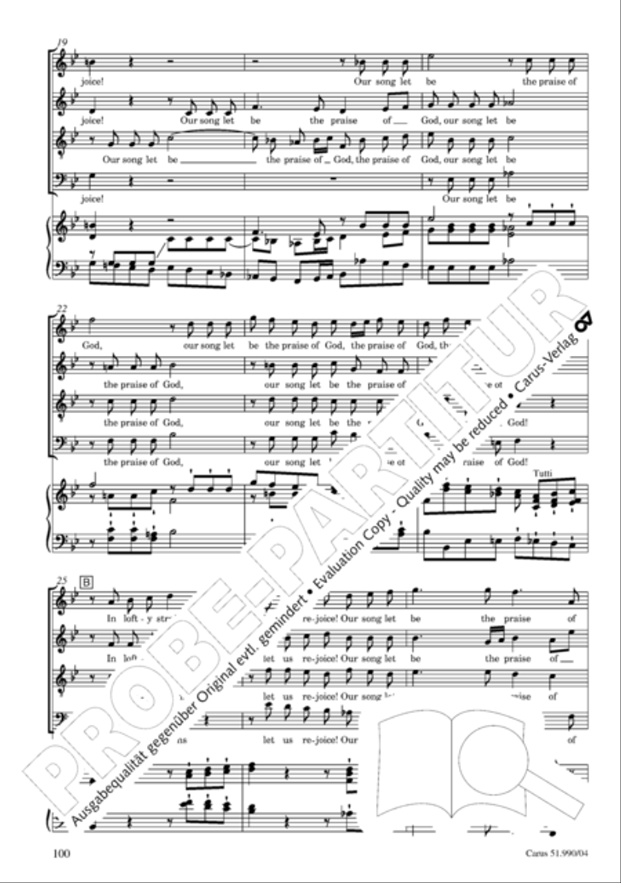 The Creation 4-Part scores gallery preview page 101