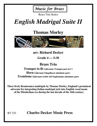 English Madrigal Suite No. 2 for Brass Trio