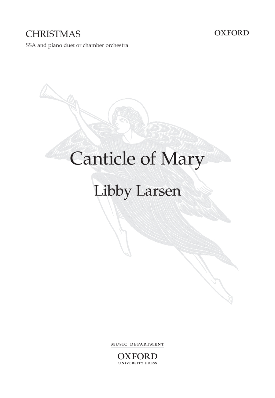 Canticle of Mary SSA scores gallery preview page 1