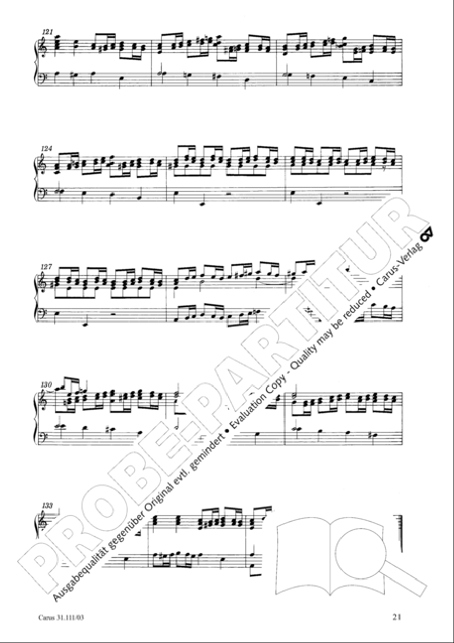 God's will is best, it shall be done (Was mein Gott will, das g'scheh allzeit) 4-Part scores gallery preview page 22