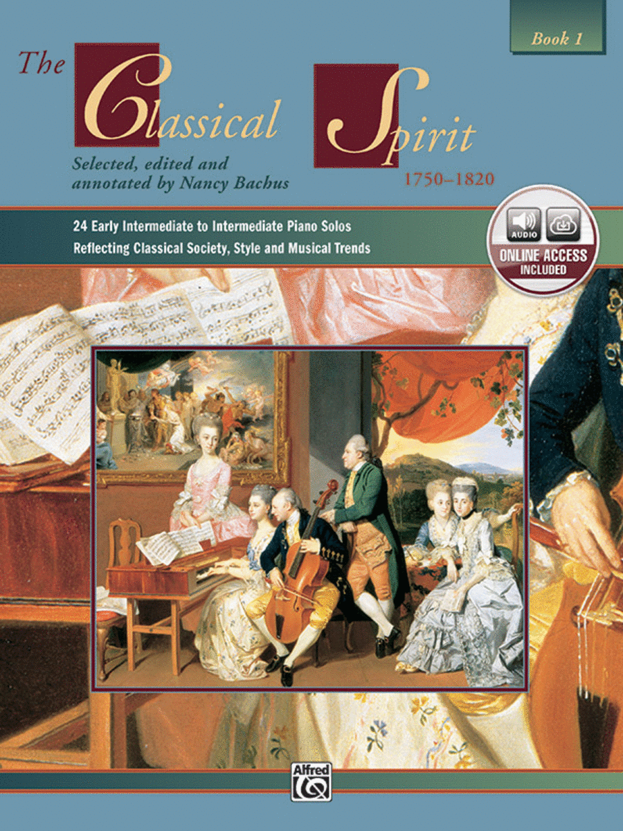 The Classical Spirit (1750--1820), Book 1 Piano Solo scores gallery preview page 1