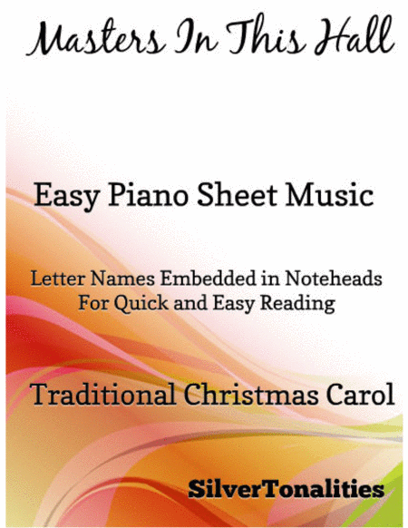 Masters In This Hall Easy Piano Sheet Music