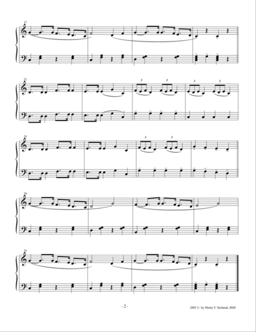 Jazz Time, 15 Pieces for Piano, easy-intermediate to advanced Easy Piano scores gallery preview page 3