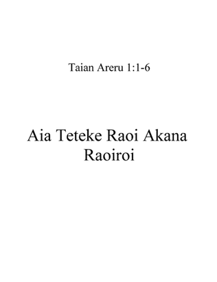 Psalmody in Kiribati Language Bible