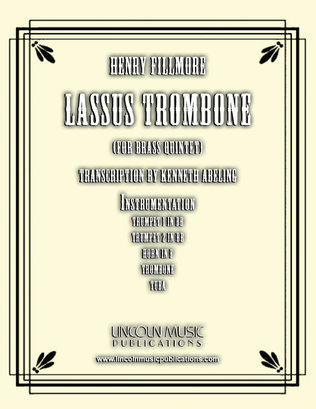 Lassus Trombone (for Brass Quintet)