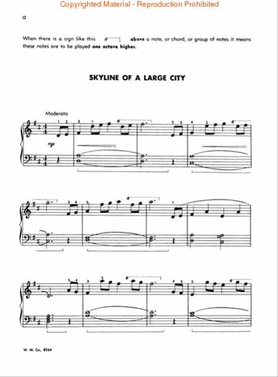 Step by Step Piano Course – Book 5 Piano Method scores gallery preview page 3