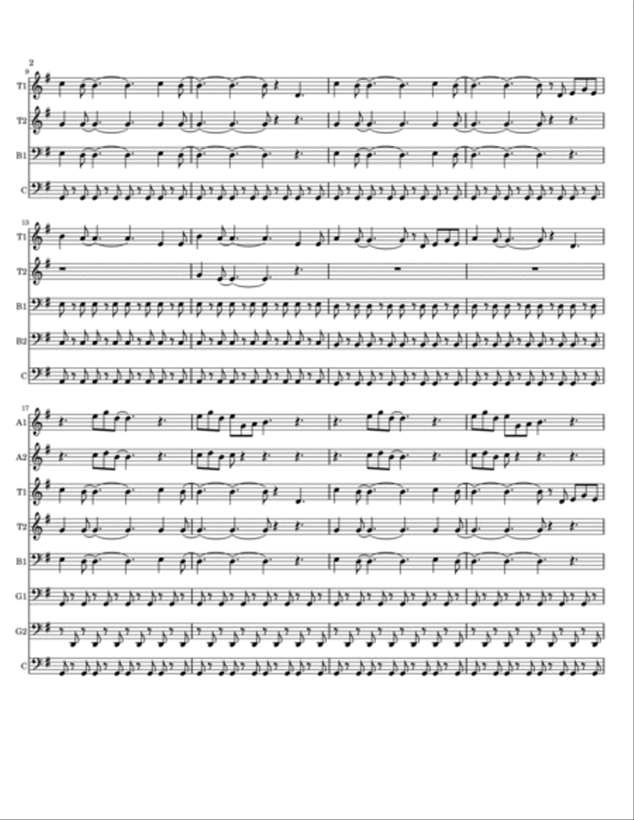 Albatross Full Orchestra scores gallery preview page 2
