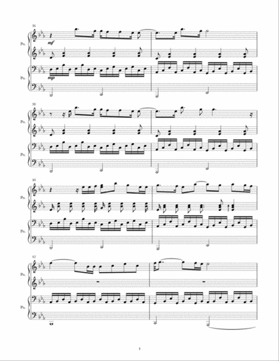 Turning Page Piano scores gallery preview page 4