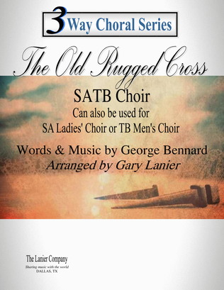Book cover for The Old Rugged Cross (SATB, SA and TB Choir with Piano)