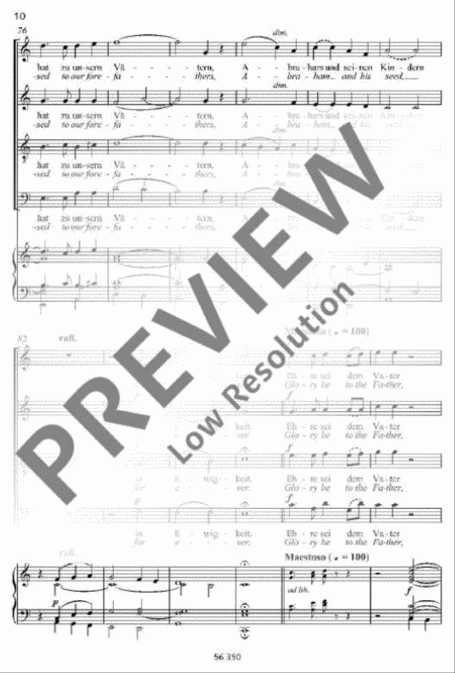 Magnificat Magnificat 4-Part scores gallery preview page 9