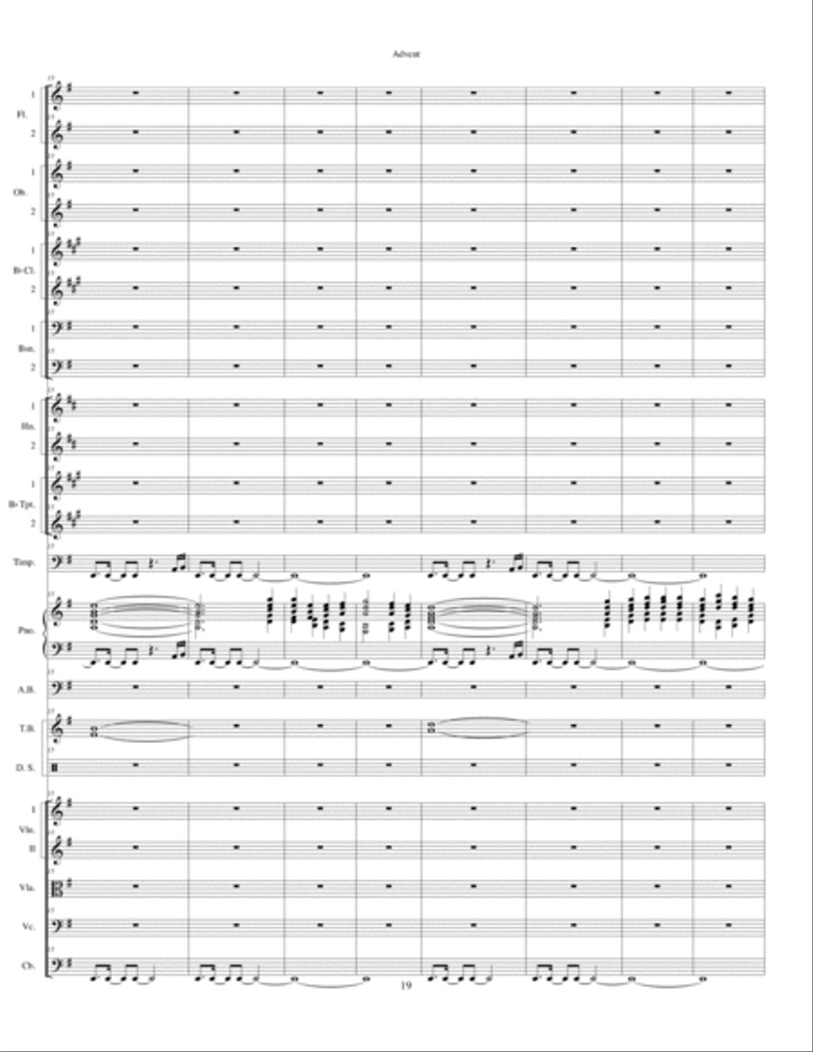 Spirit of Christmas 2/5 - Advent Full Orchestra scores gallery preview page 3