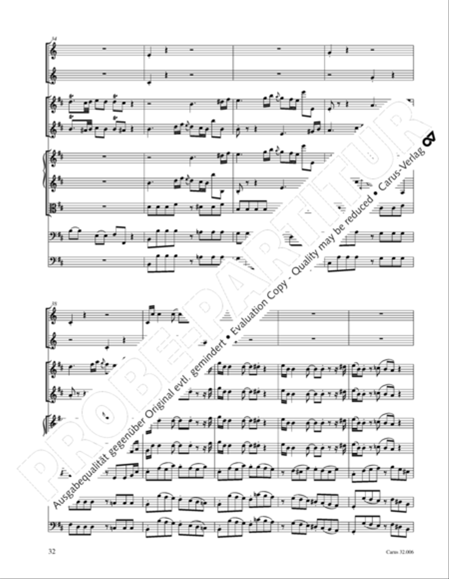 Gesamtausgabe Band 6 (Orchestermusik III: Sinfonien) Orchestra scores gallery preview page 49